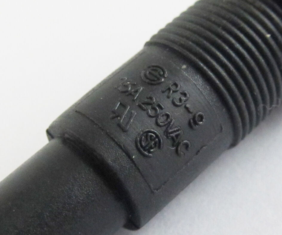 2pcs Black Fuse Holder R3-9 10A 250V Fuse Holder for 6x30mm Fuse Screw Type
