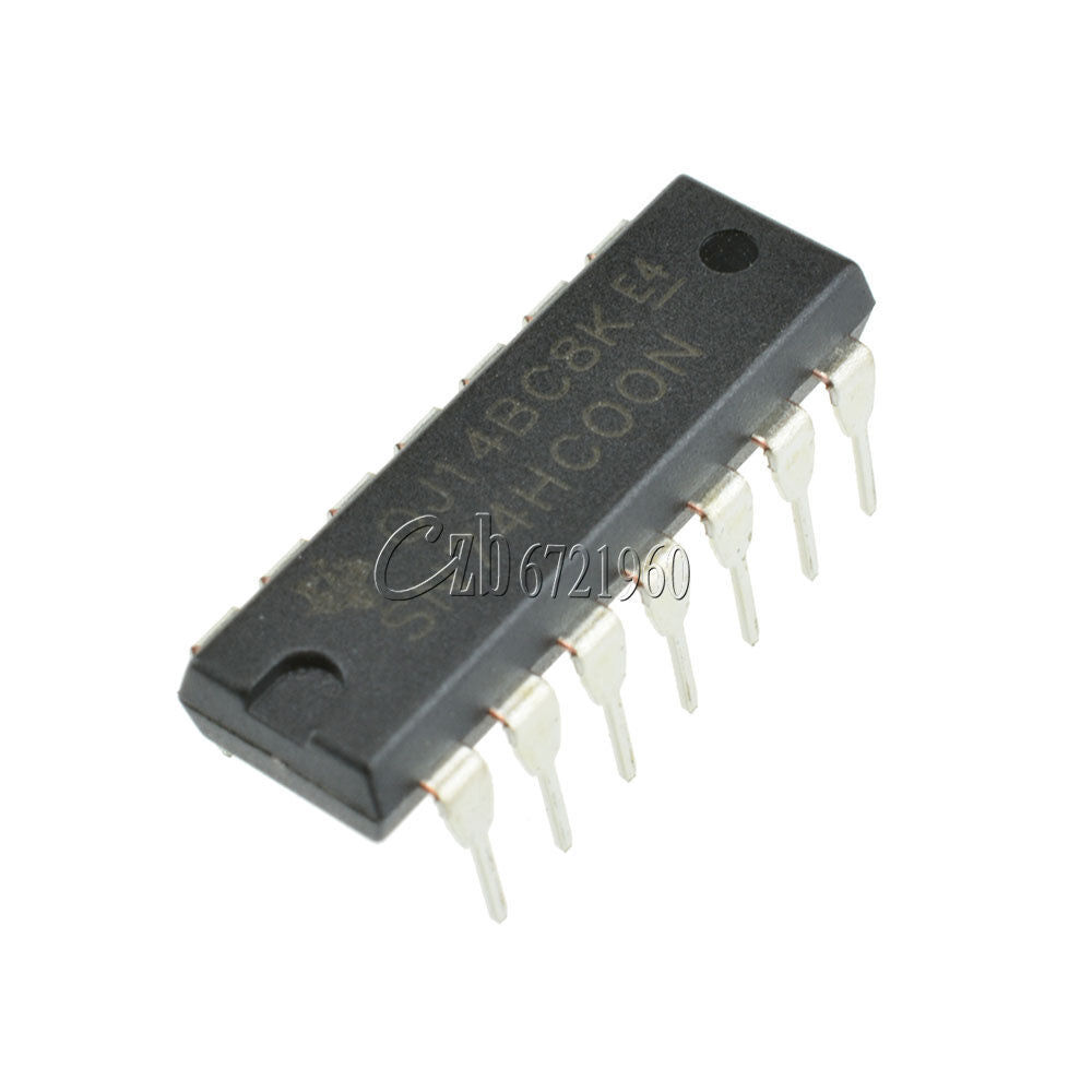 20pcs 74HC00 SN74HC00N Quad 2-input NAND Gate IC DIP-14P Chip IC
