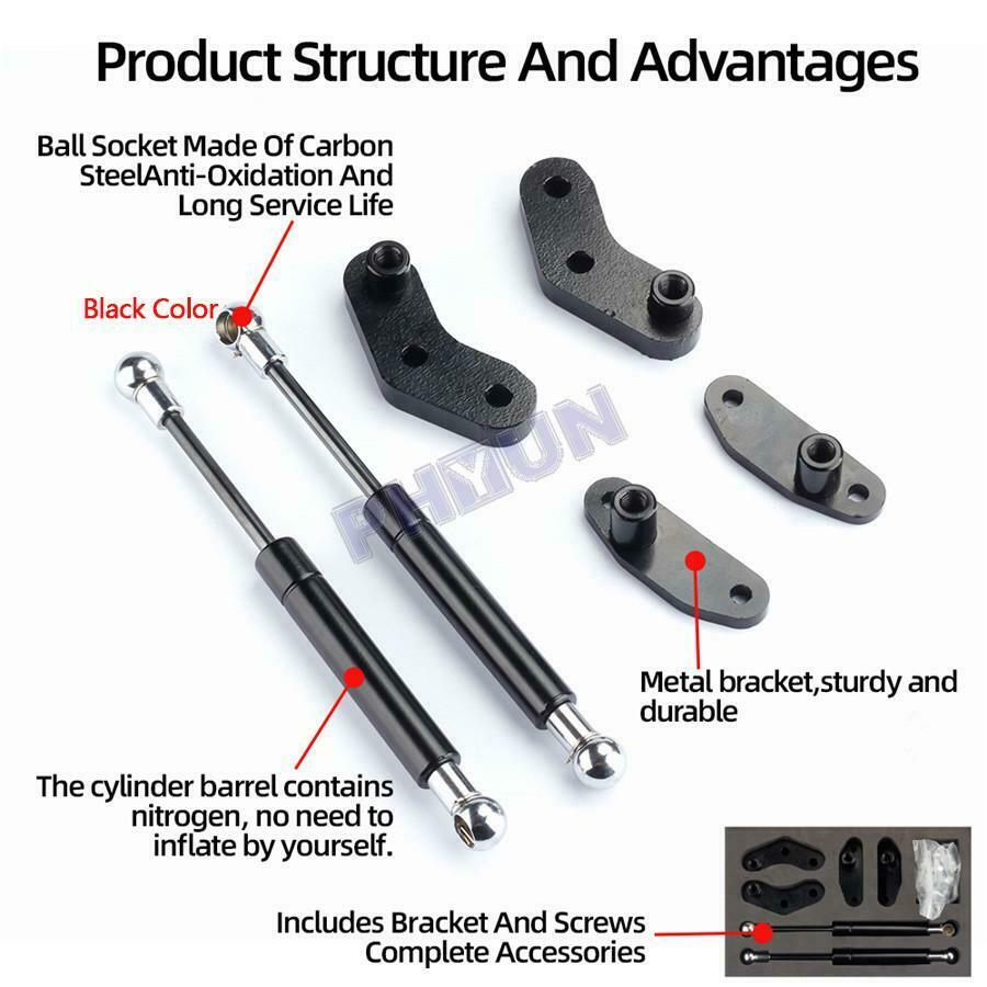 For 2017-2020 Can-Am Maverick Door Opener Kits w/ Bolts Black Billet Aluminum