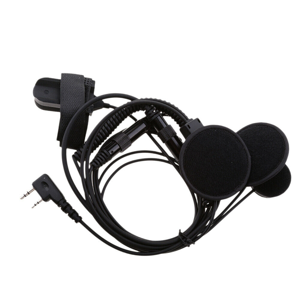 2 Pol. Moto motorcycle bike helmet earphones headset sound absorbing microphone