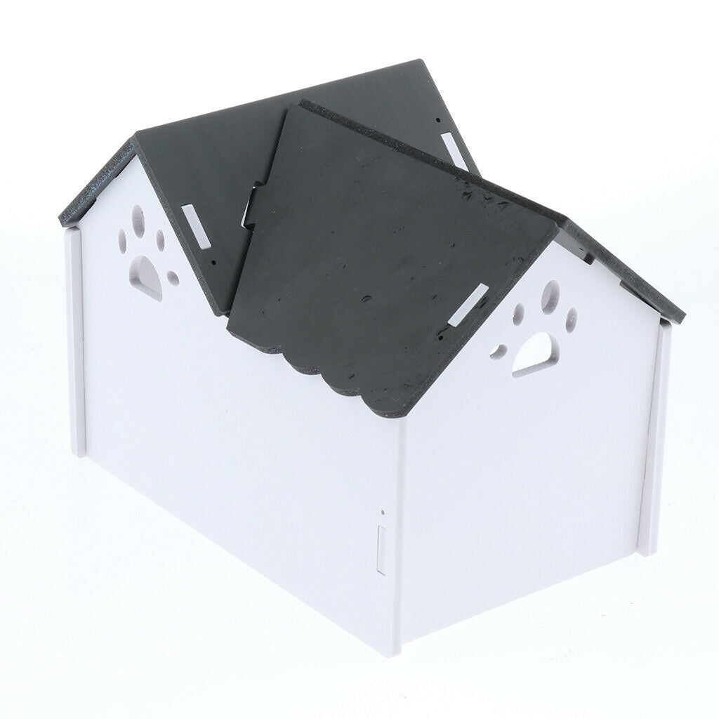 2Pieces Hamster Villa House Gerbil Playing Living Hut Dwarf Hamster Gerbil