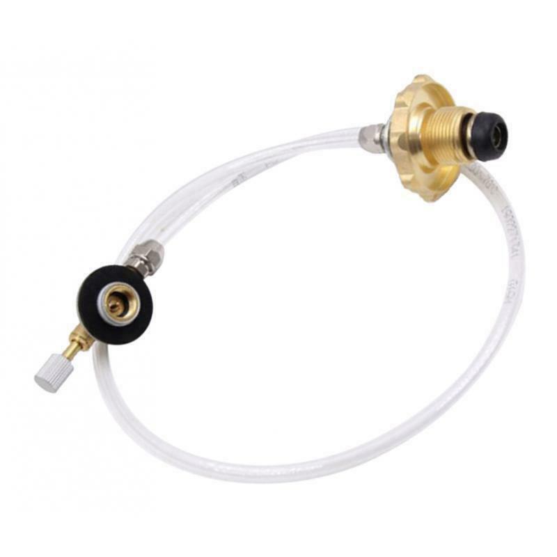 Furnace Flat Gas Tank Inflation Camping Stove Burner Valve Stove Accessories