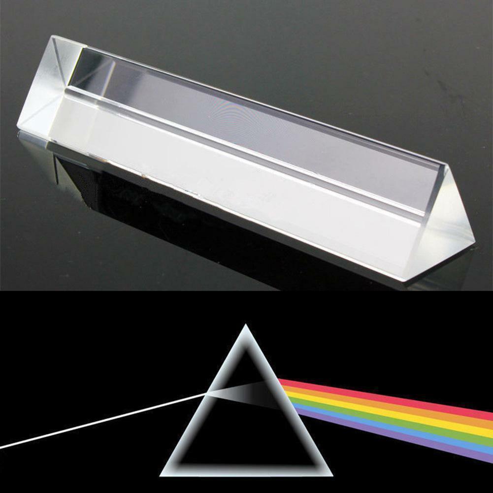 Triple Triangular Prism in Box Physics Teaching Light Spectrum