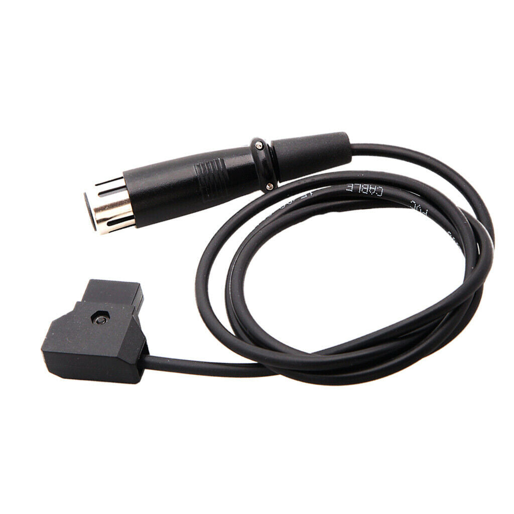 D-Tap Male to Female 4-Pin XLR Cable for Power Supply Battery Adapter 1Meter