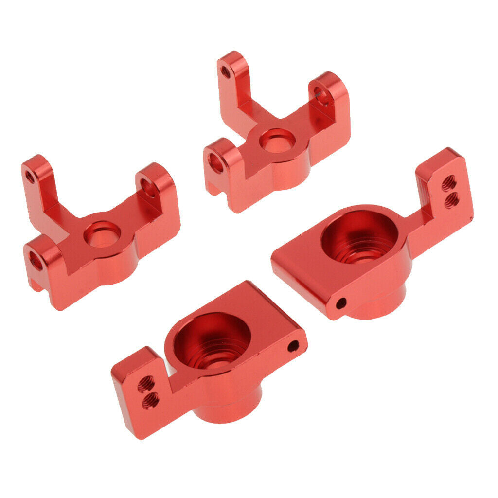 1:14 RC Car Metal Front and Rear Hub Carrier Upgrade Parts for WLtoys 144001