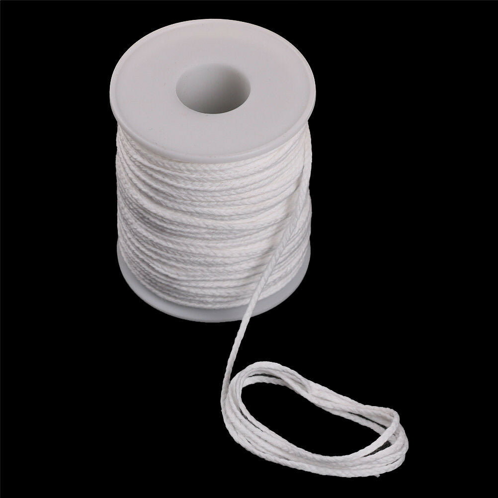 Spool of Cotton White Braid Candle Wicks Core Candle Making Supplies OH BDAU