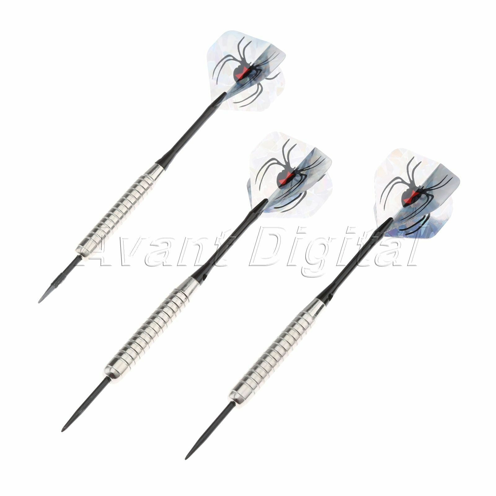 3×Great Standard Steel Tip Darts & Aluminium Shafts High Quality Dart Flight