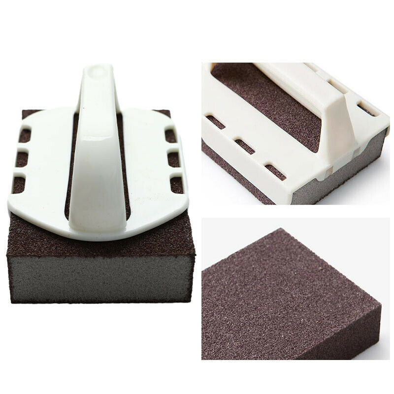 Handle Nano Diamond Emery Sponge Kitchen Pot Brush Bathroom Magic Cleaning Br SJ
