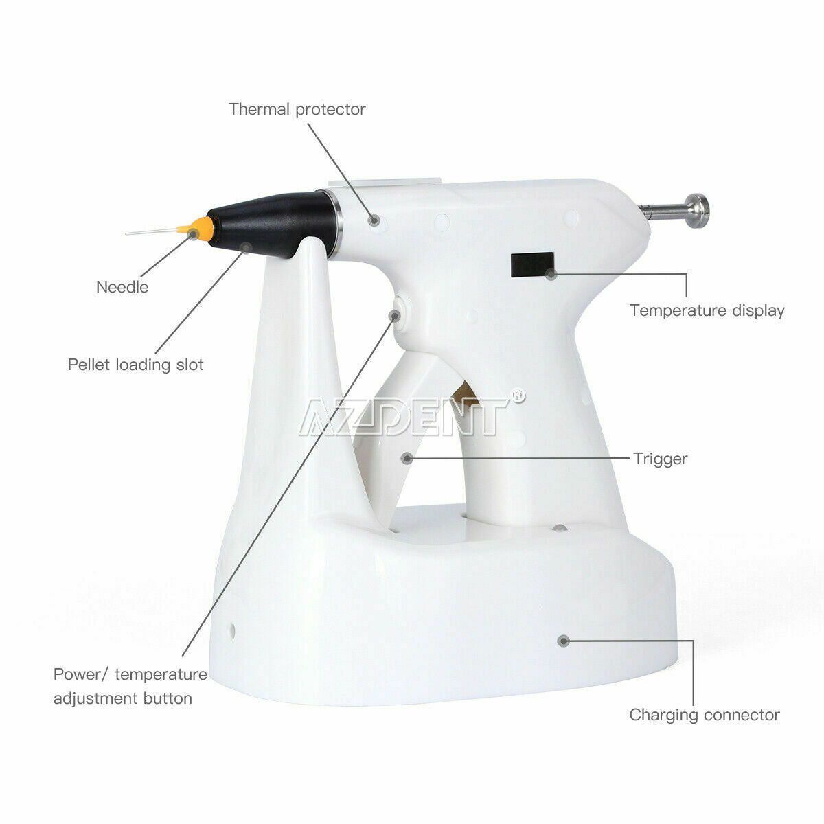 Dental Endodontic Endo Obturation System Gutta Percha SY-FILL Gun Fills Pen Tips