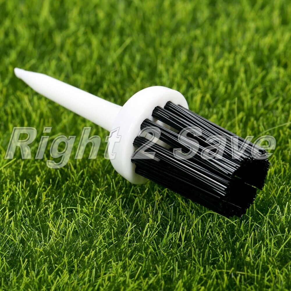 50Pcs 57mm Plastic Bristles Golf Brush Tees Training Practice Assorted Color