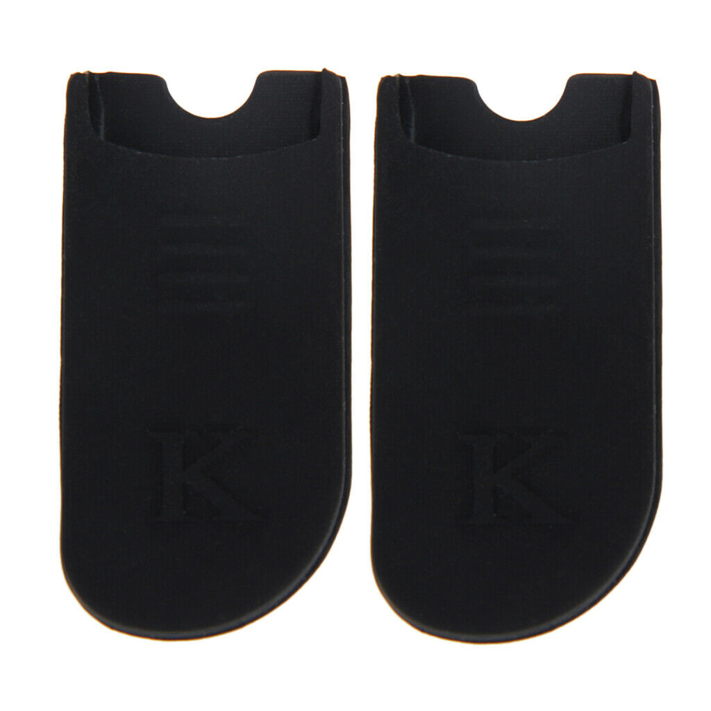 2 Pack of Padded Thumb Rest Cushion Sleeve Pad for Sax Wind Instruments