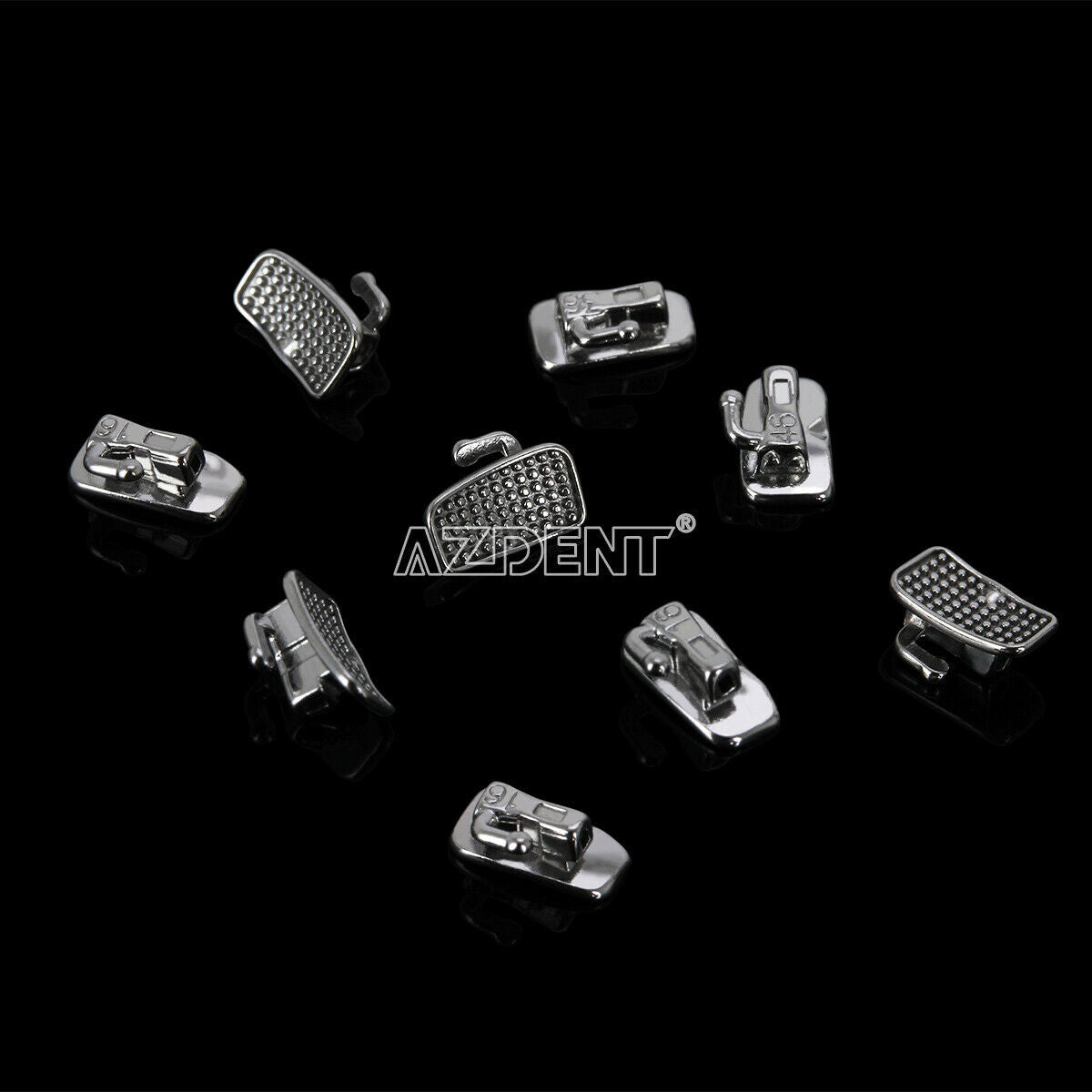 200 Pcs Dental Orthodontic Buccal Tube Non-conv Roth 022 1st Molar Bondable MIM