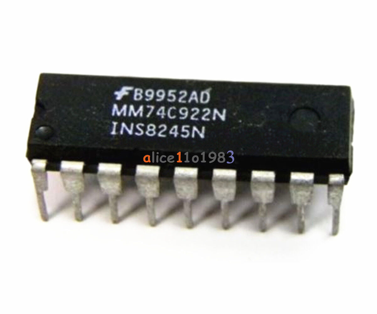 2PCS IC MM74C922N MM74C922 FSC ENCODER 16-KEY DIP-18 Top