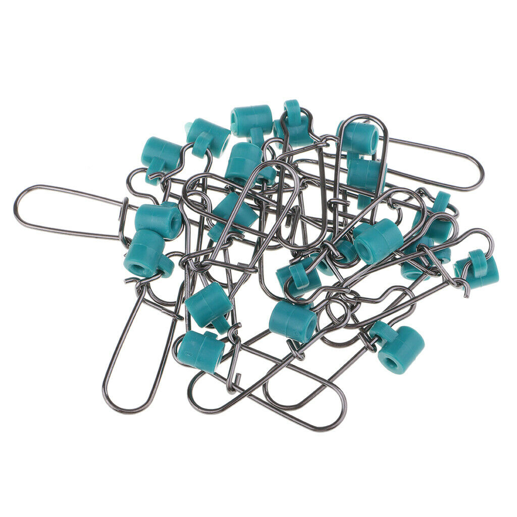 20pcs 20pcs Fishing Line Sinker Slides with Snap, High-Strength Sinker Slider