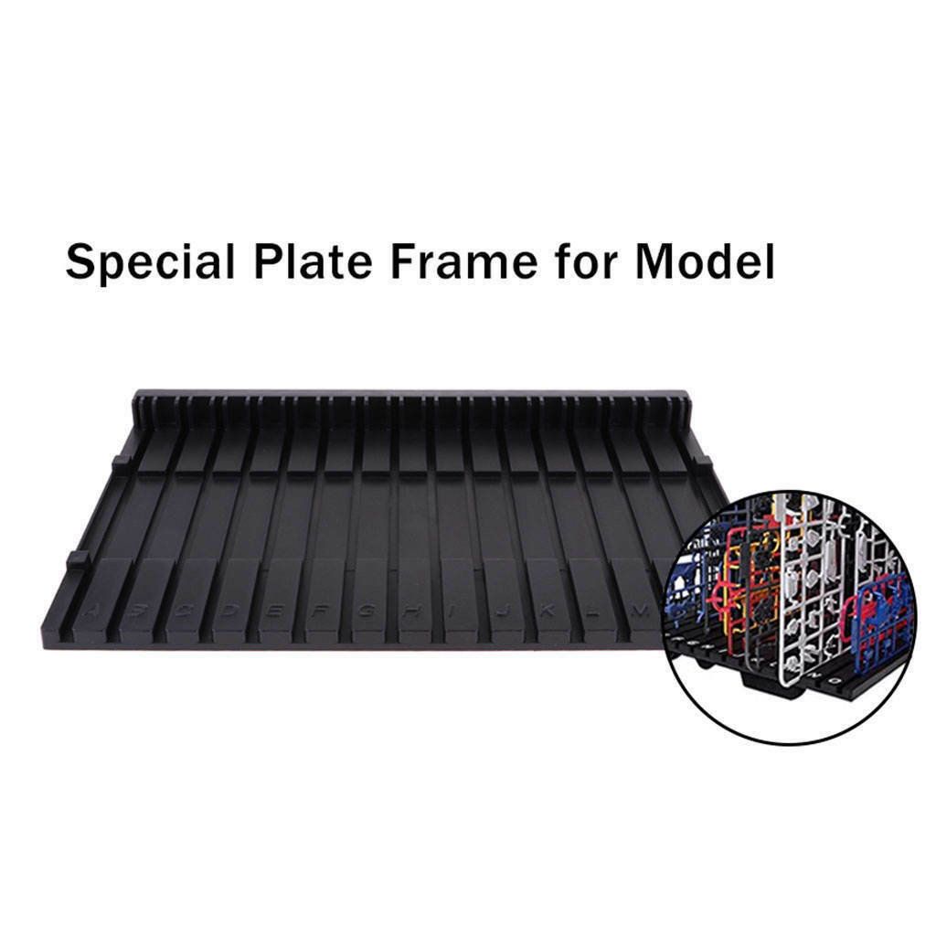 Plastic Pieces Shelf Tool Rack for Gundam Models Making Accessory
