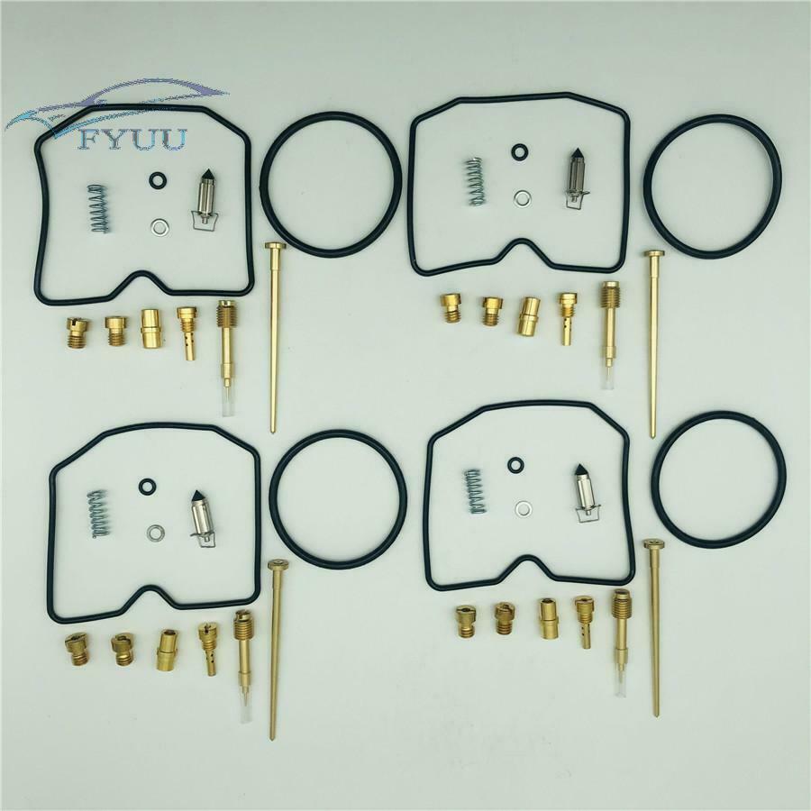 4 Sets 18-2639 Carburetor Rebuild Kit for Suzuki GSF600S Bandit 96-03 Useful