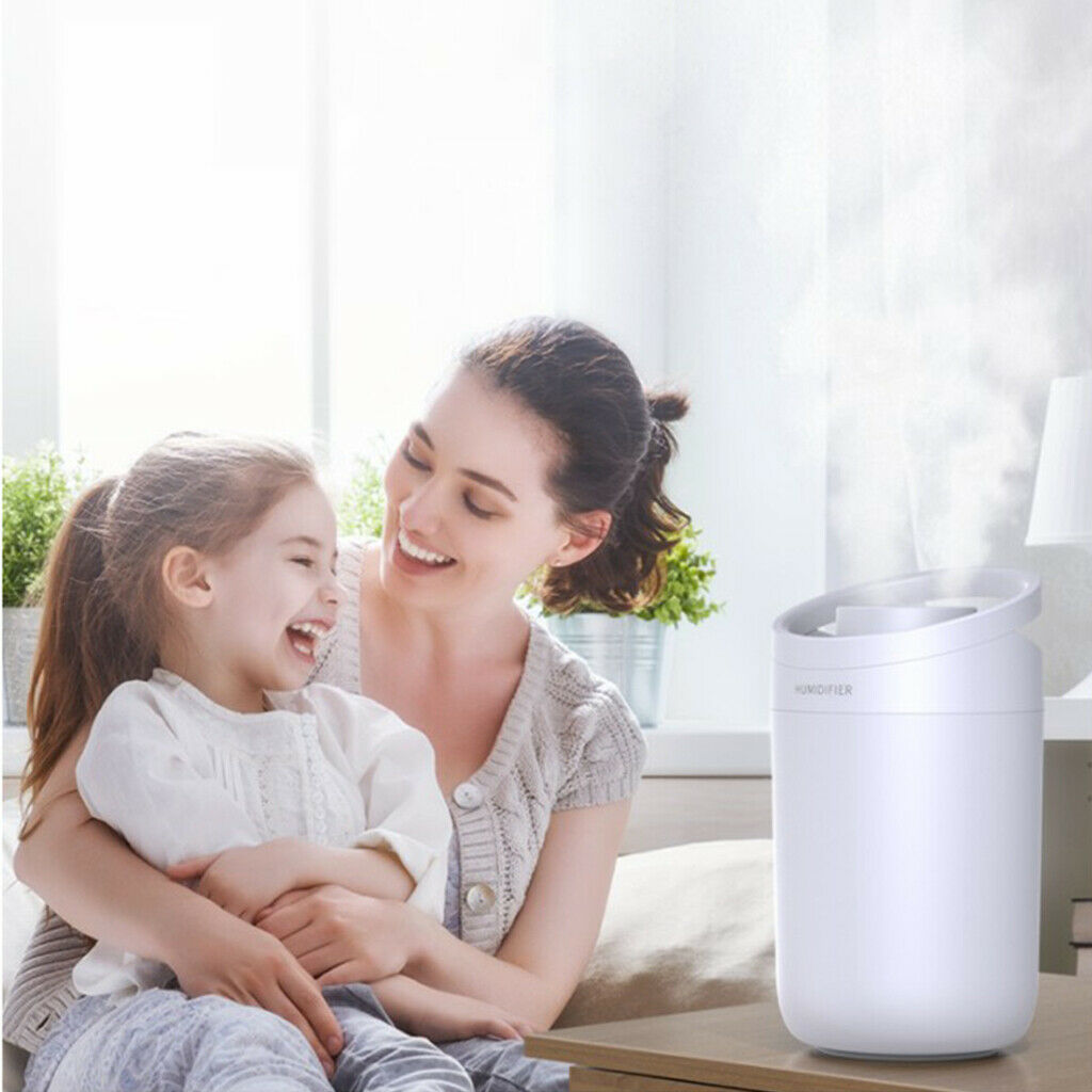 Colorful LED Home Bedroom Air Humidifier Aroma Difuser USB Powered 3000ml