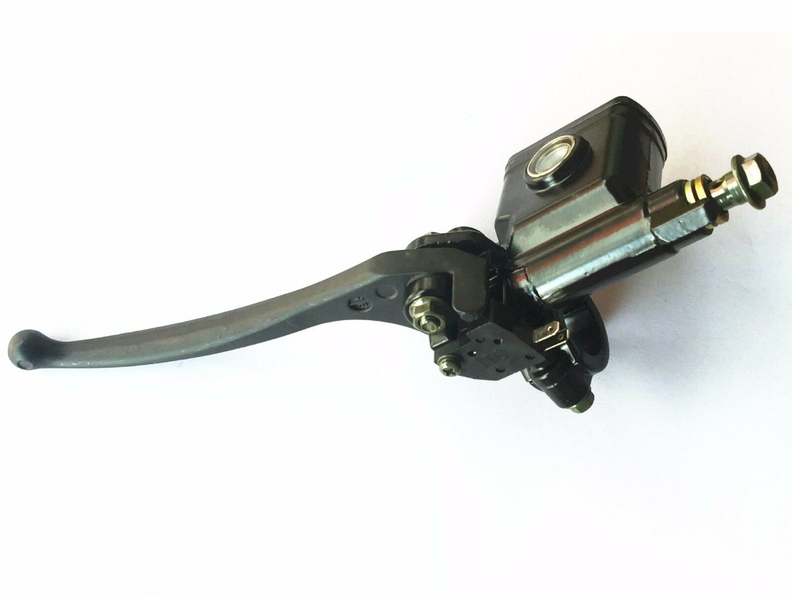 Black Motorbike 7/8" 22mm Handlebar Right Reservoir DIO50 AF28 DIO 50 Nake Bike
