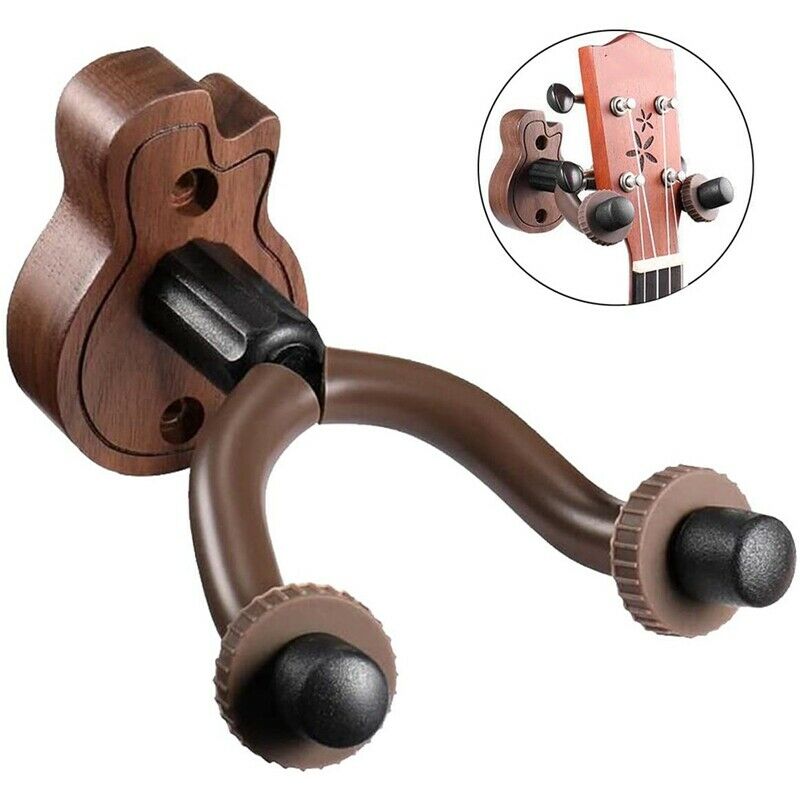 Wood Guitar Hanger Wall Hook Holder Stand Accessories,for Acoustic Electric S8B3