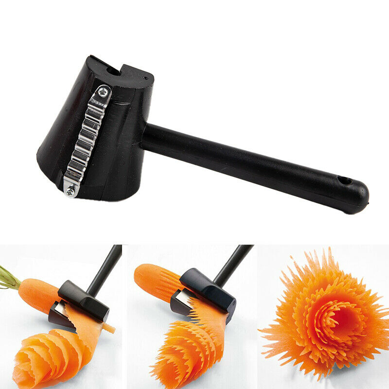 Fruit Vegetable Slicer Kitchen Supplies Roll Flower Decor Potato Carrot Cut SJ