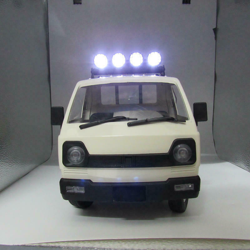 1PCS RC Car LED Roof Lamp Lights Bar for WPL D12 1/10 RC Truck Car Upgrade ParI6