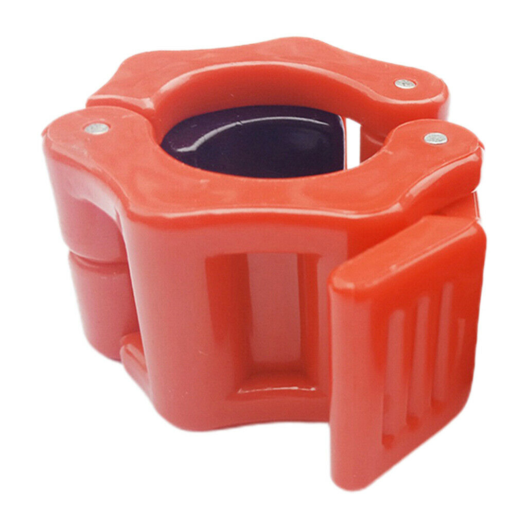 Durable Dumbbell Clamp Collars Barbell Lock Fitness Gym Weightlifting Bar Clips