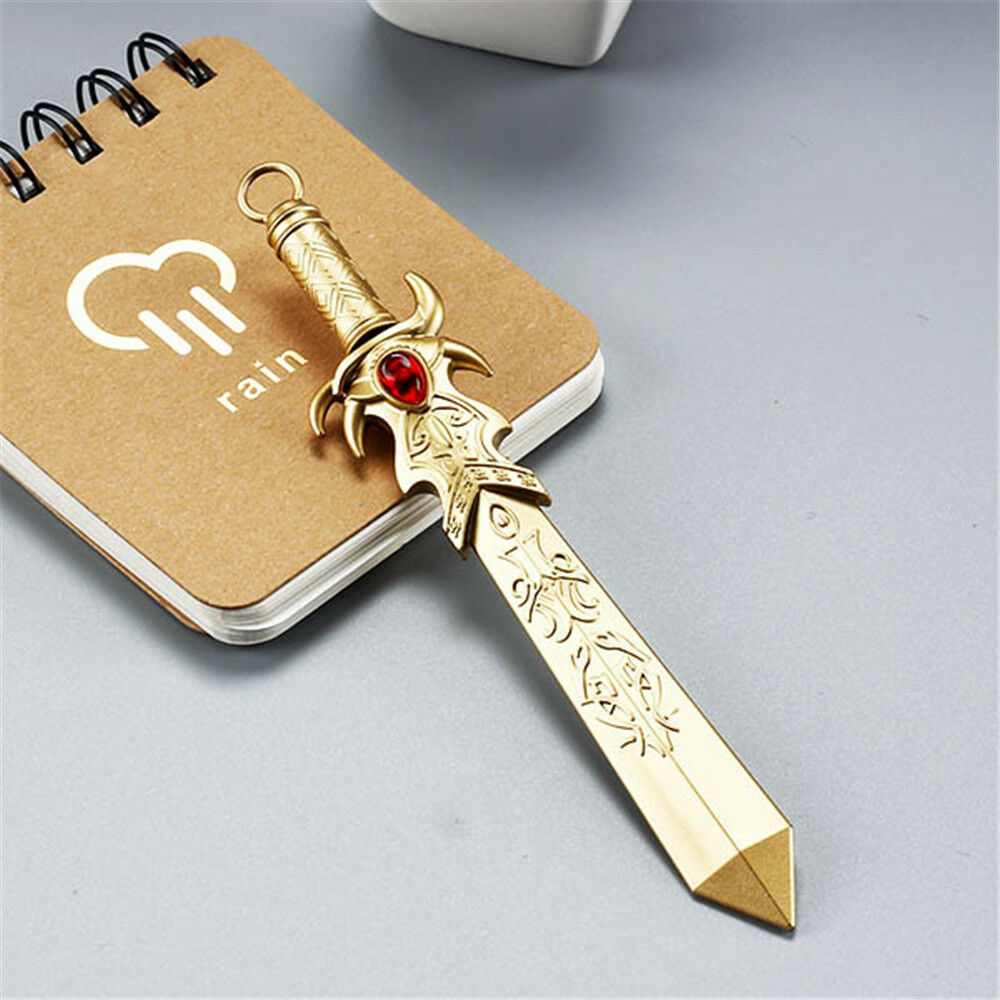 10PCS School Office Ball Pens Unique sword style Ballpoint Pen Creative Gift