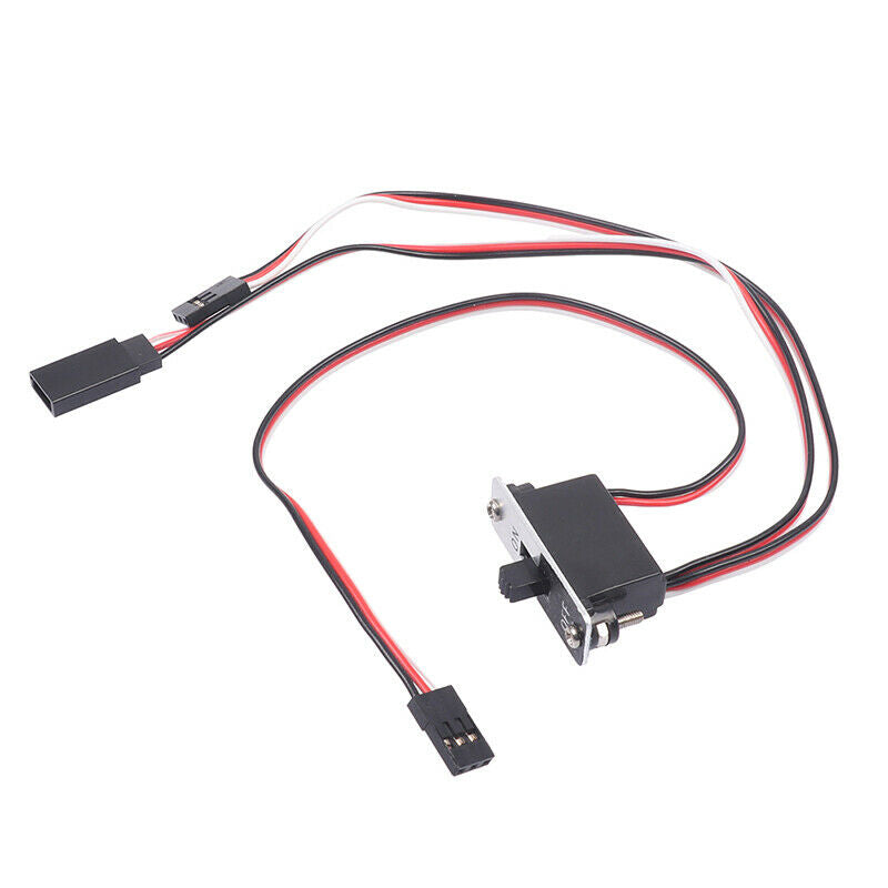 1Pc RC Switch On- Off with Spare Male Plug Heavy Duty w/FUTABA Connect.l8