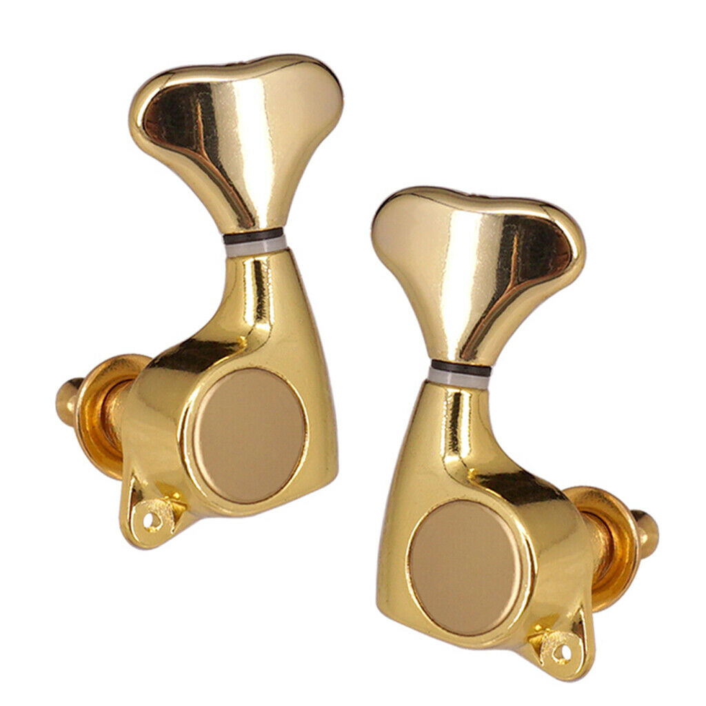 6 Piece 3R3L Iron Tuning Pegs Sealed Gears for