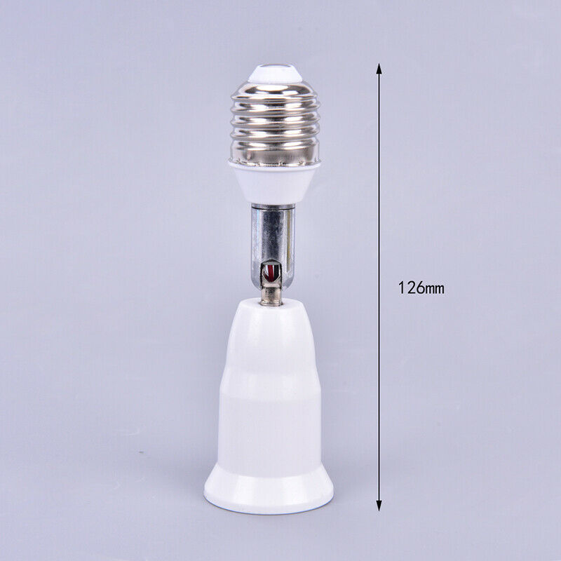 Adjustable E27 To E27 Base LED Bulb Adapter Converter Lamp Holder Splitt.l8