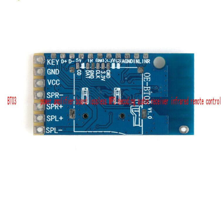 1pcs BT03 Module power amplifier board lossless MP3 decoding audio receiver