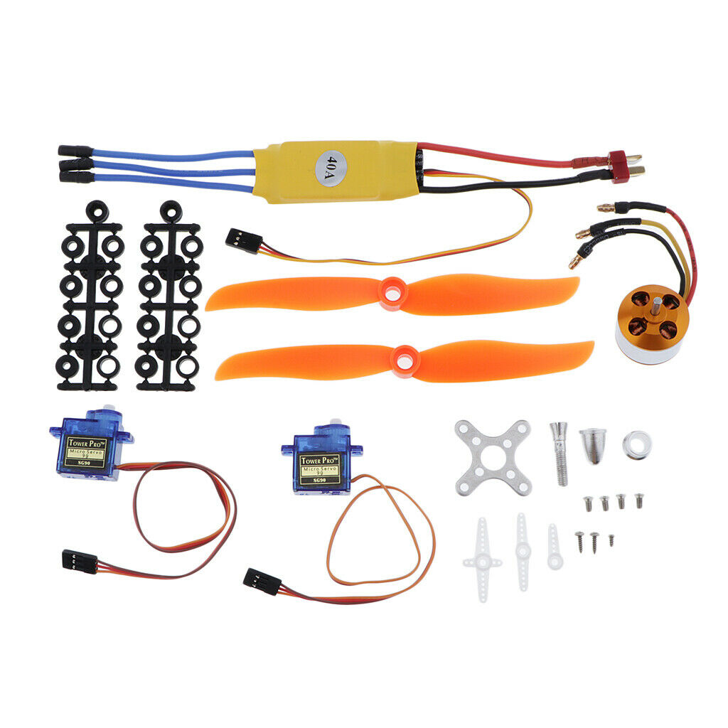 Brushless Motor Servo 6040 Proppeller Kits for RC Drone Aircraft Parts Accs