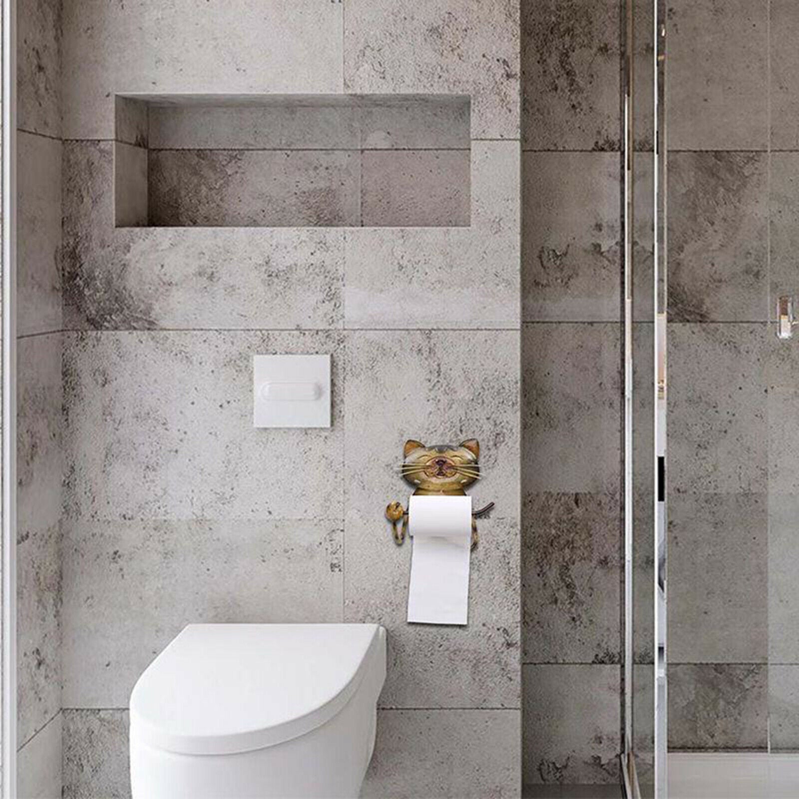 Wall Mounted Toilet Paper Holder Hotel Tissue Roll Paper Stand Towel Holders