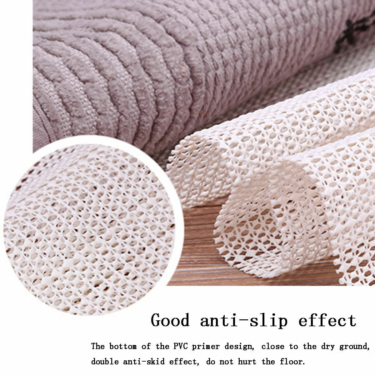 Anti-Slip Rug Carpet Mat Runner Anti Skid Home Room Bath Underlay 60x100cm