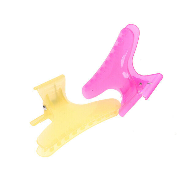 2pcs Women Girls Fashion Hair Claws Clips Hairdressing Salon Haircut