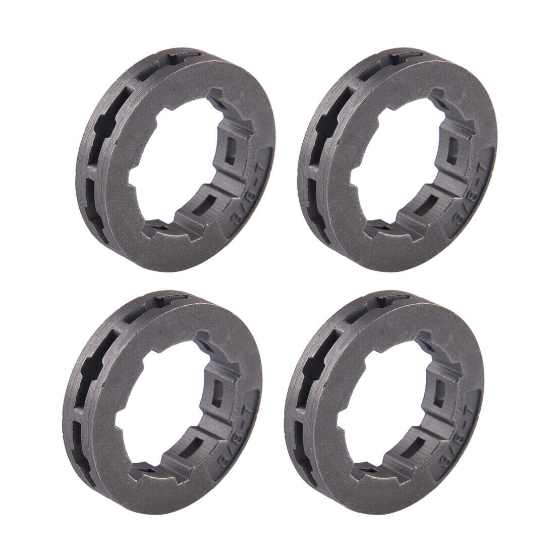 4 pc SPROCKET RIM 3/8"-7 SMALL 7 SPLINE fit FOR ECHO CS600P 682100 Oregon 68210