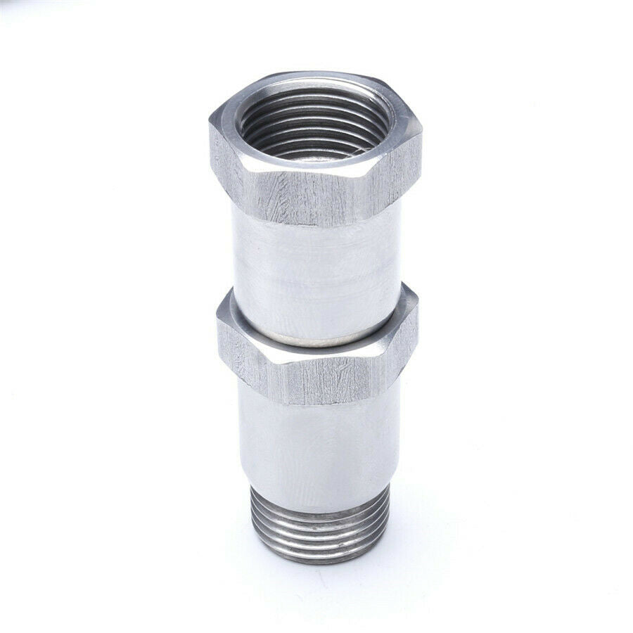 4PCS O2 oxygen sensor test pipe extension extender adapter spacer M18 02 Bung