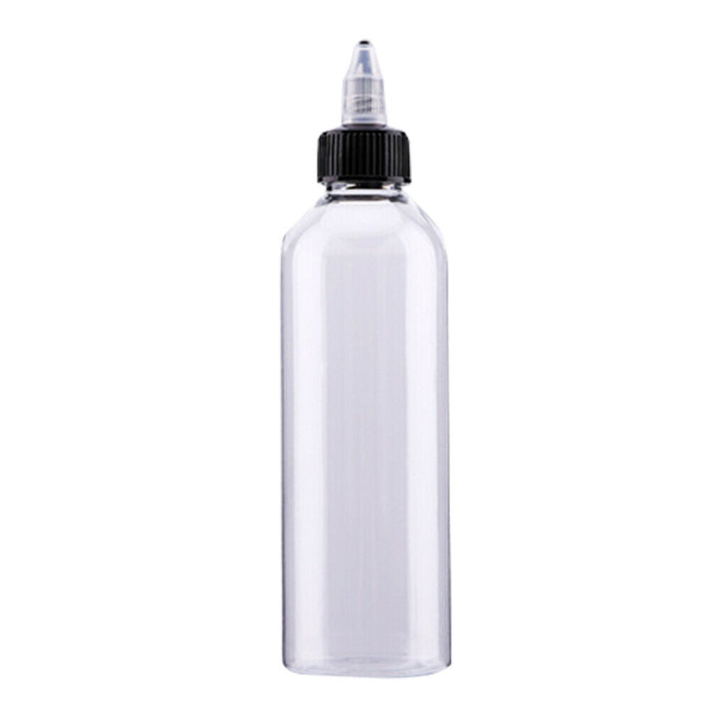 5Pcs KD001 Clear Tattoo Airbrush Ink Empty Bottles Plastic Body Tattoo