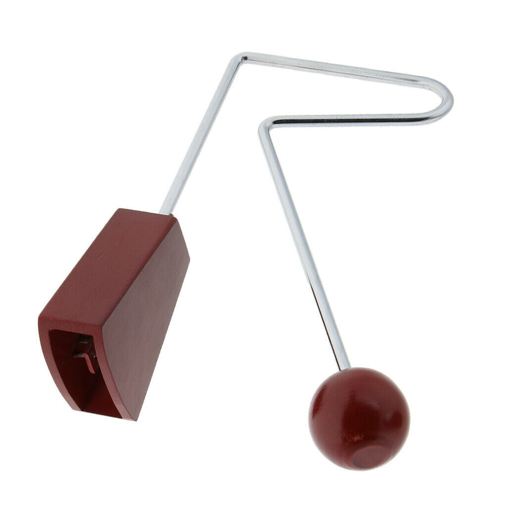 Kids Wooden Vibraslap Hand Percussion for Early Preschool Educational Toys