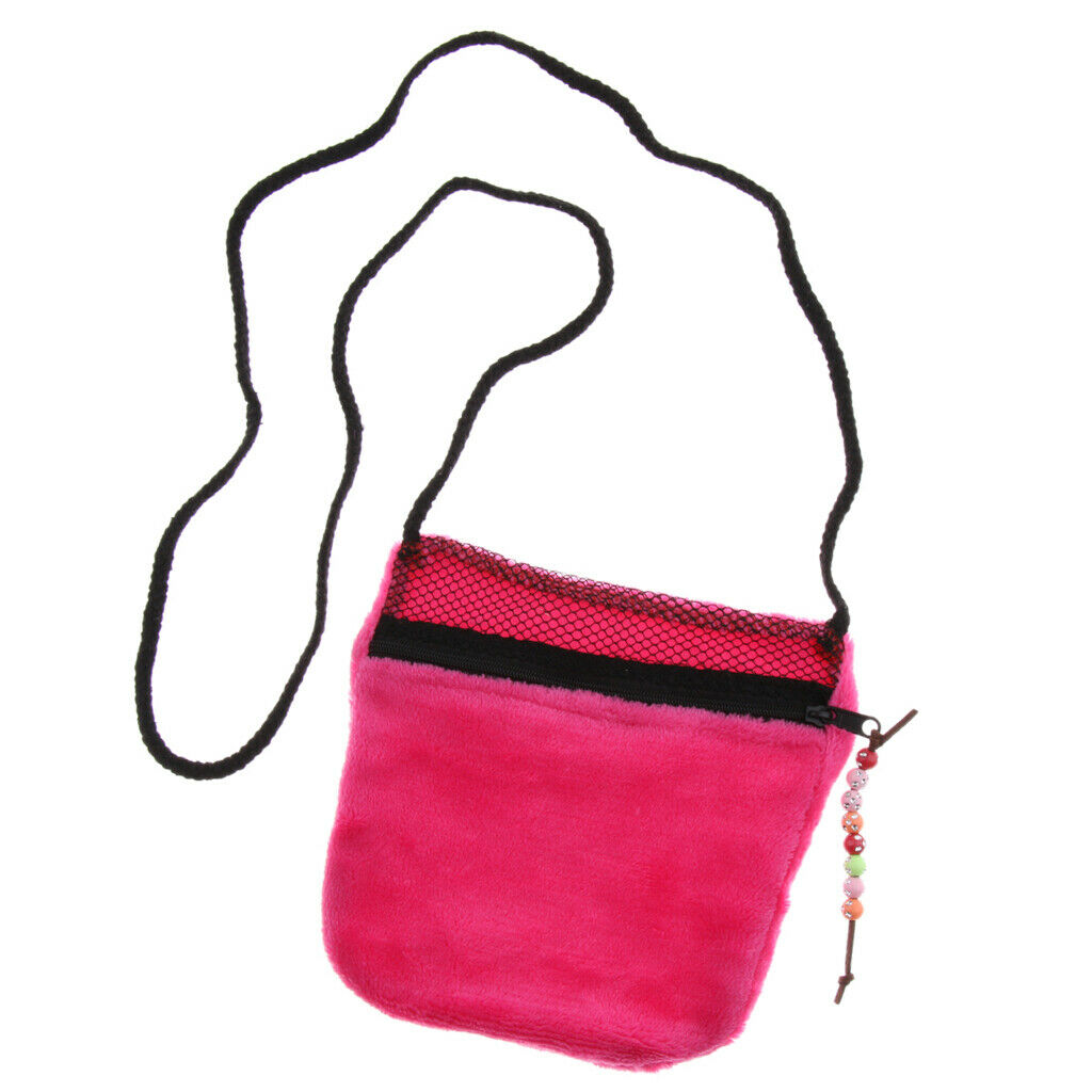 Dwarf & Syrian Hamster / Mice & Gerbils Pouch Durable & Warm Travel Carrier Rose