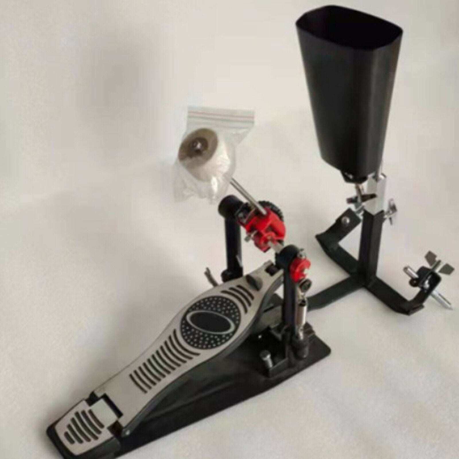 Cowbell Instrument Drum Set Bracket with Handle Gajate Pedal for Concert