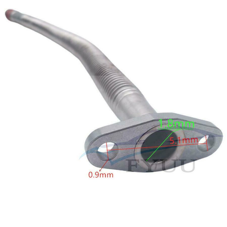 For Cummins 6CT 8.3L HX40 HX40W 3926842 1PCS 560mm Turbocharger Oil Return Pipe