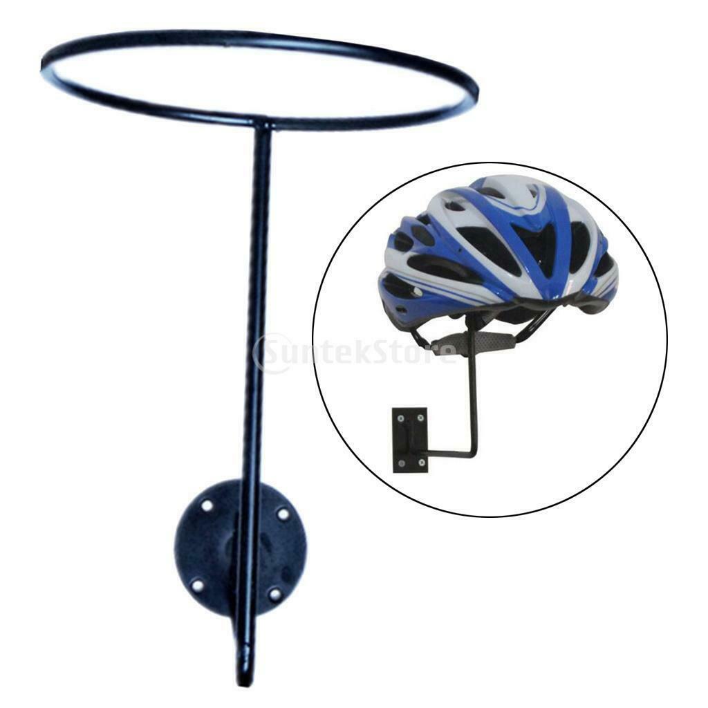 4pcs Durable Steel Motorcycle Helmet Hanger Wall Mounted for Coats Hats Caps