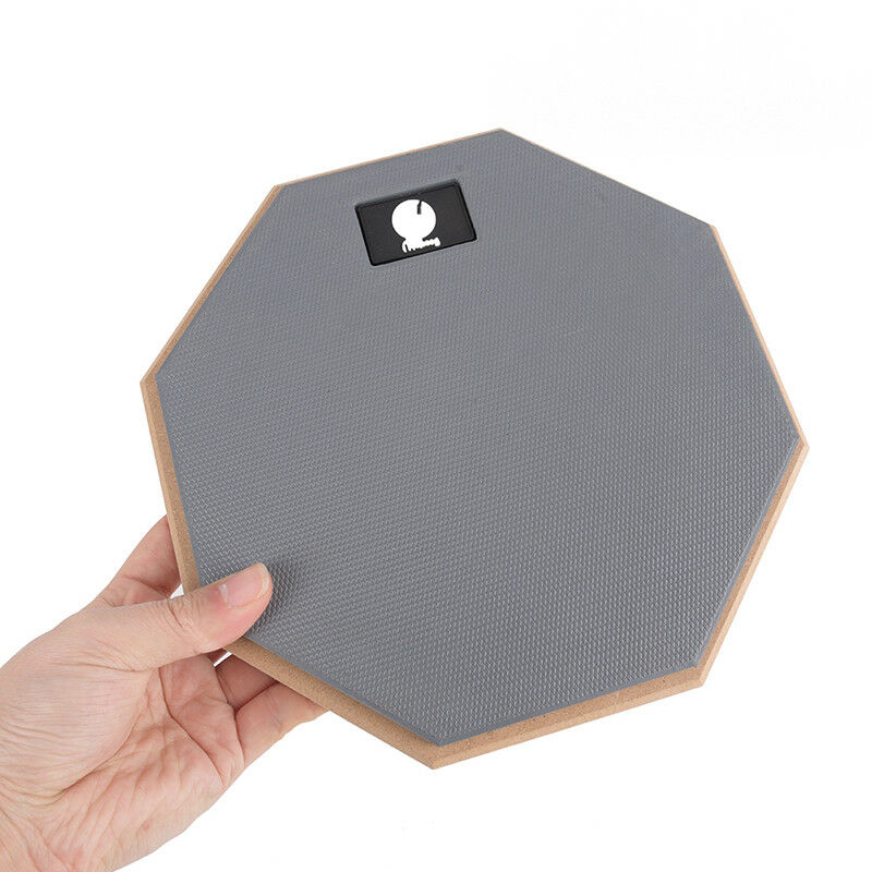 8 Inch Rubber Wooden Dumb Drum Practice Training Drum Pad Music Instruments DD