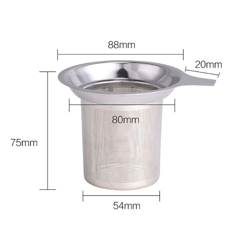304 Stainless Steel Reusable Tea Infuser Strainer Teapot Loose Tea Tea FilterSJC