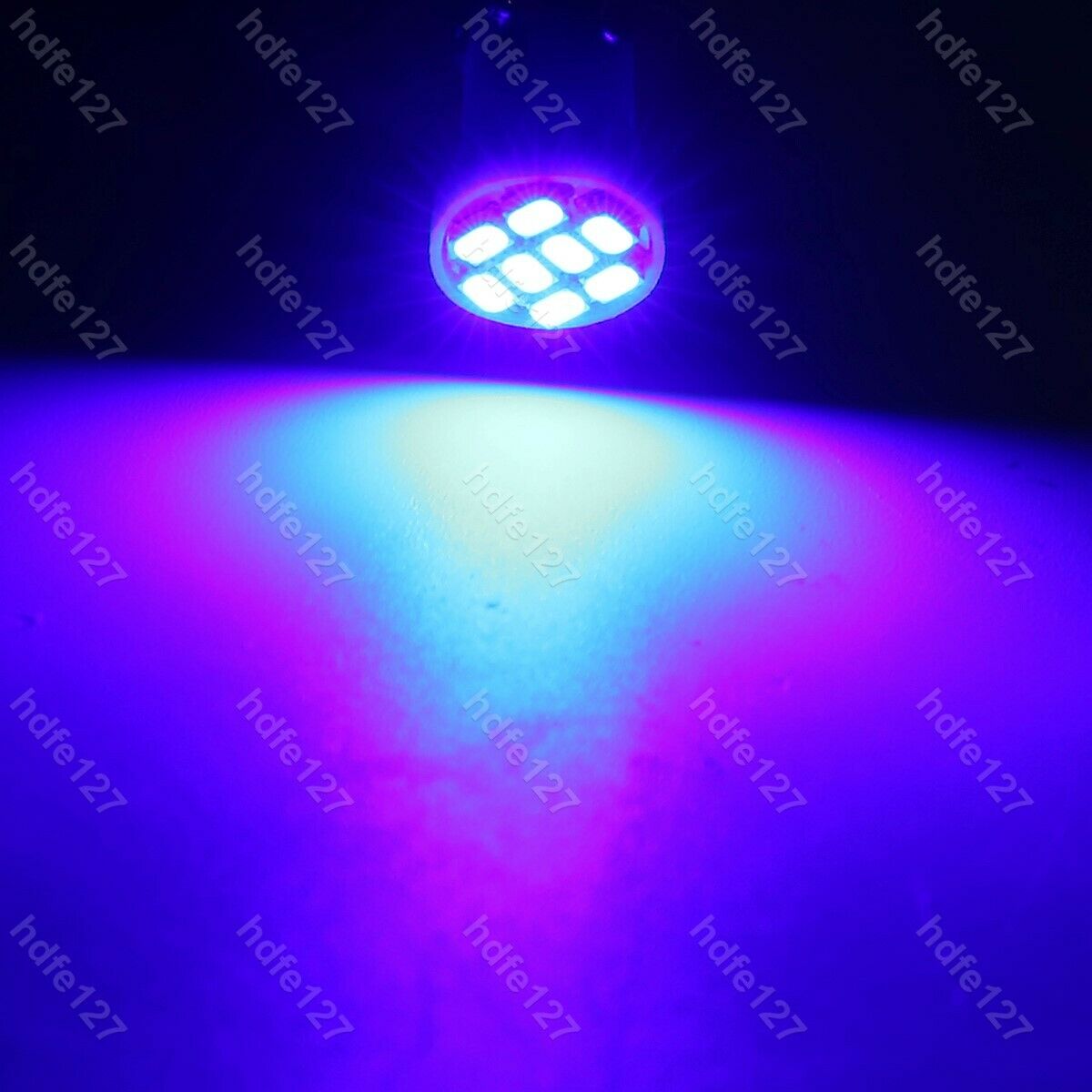 13Pcs Blue Car LED Lights Interior Package Kit for Dome License Plate Lamp Bulbs