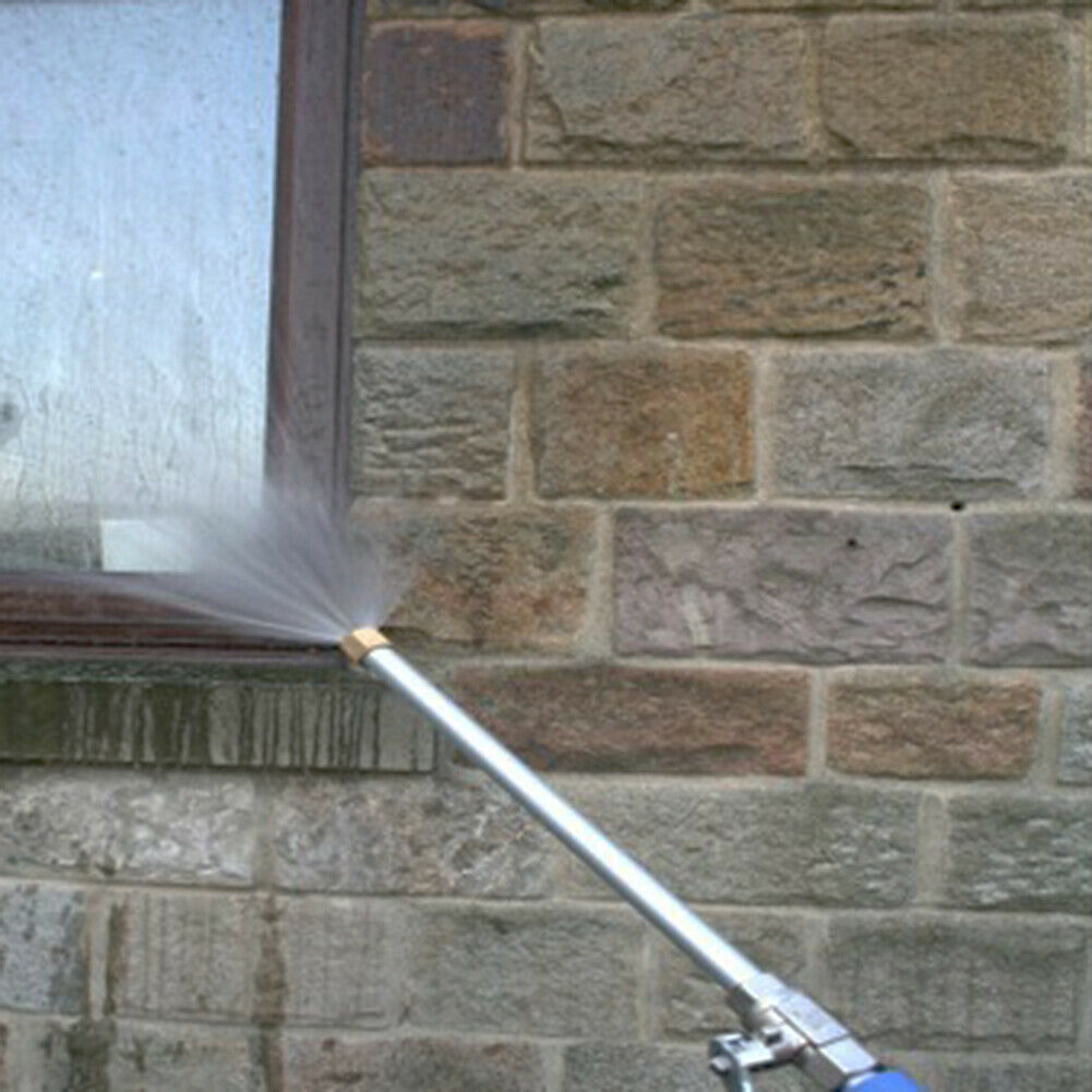 High Pressure Water Gun 46cm Jet Garden Washer Hose Wand Nozzle Sprayer @