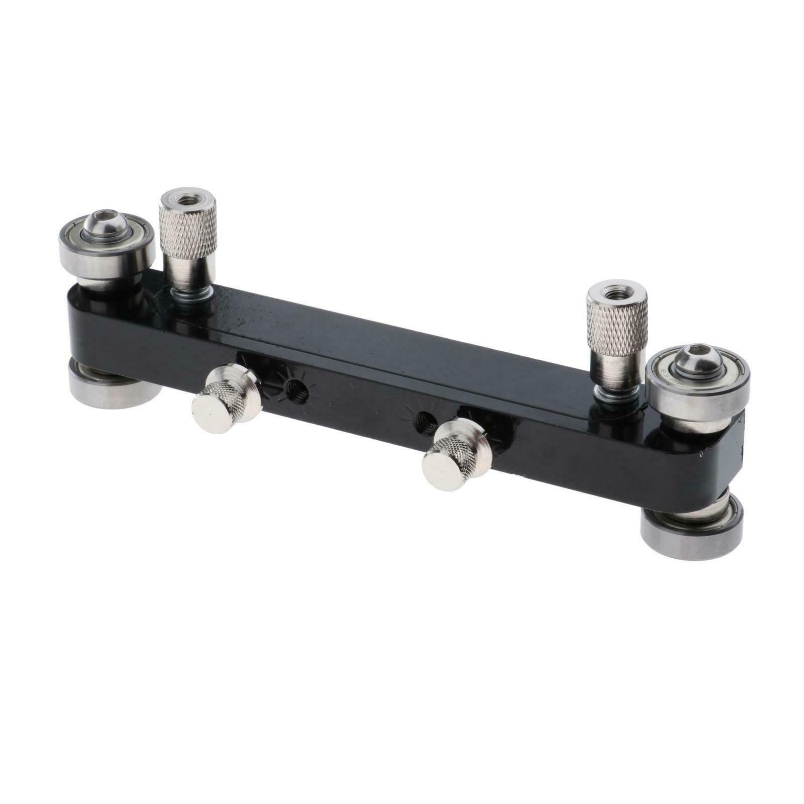 Metal Guitar Nut and Saddle Sander Luthier Tool for Guitar Accessory Black