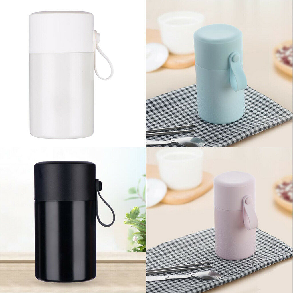 Lunch Food Jar Vacuum Insulated Stainless Steel Lunch Container 560ML White