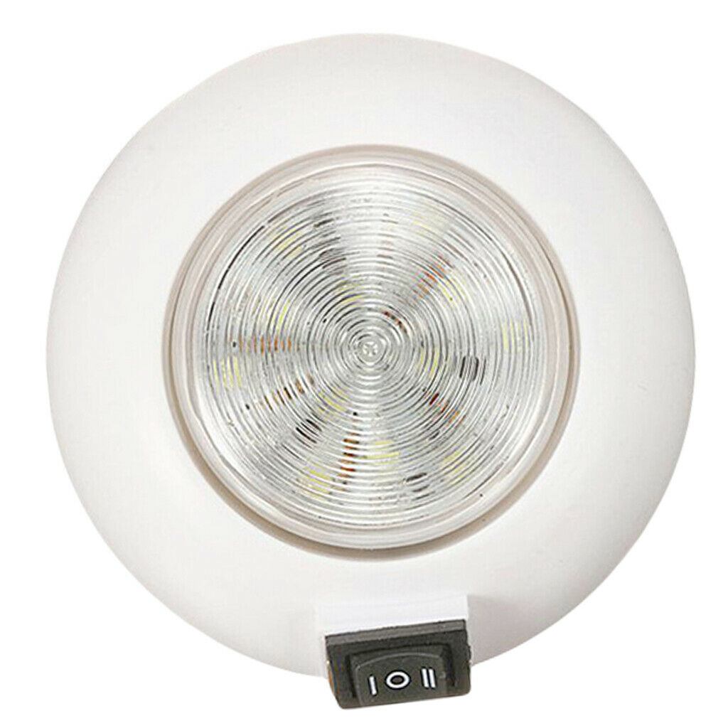 Car LED Dome Roof Ceiling Light Lamp Van Truck Toplight White Red Light